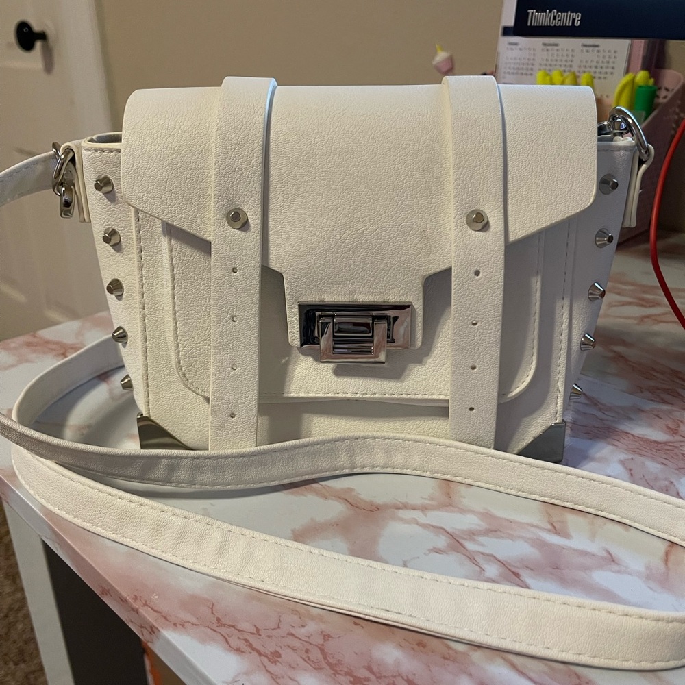 Cute white purse